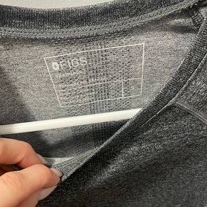 Figs Salta Performance Top - small graphite